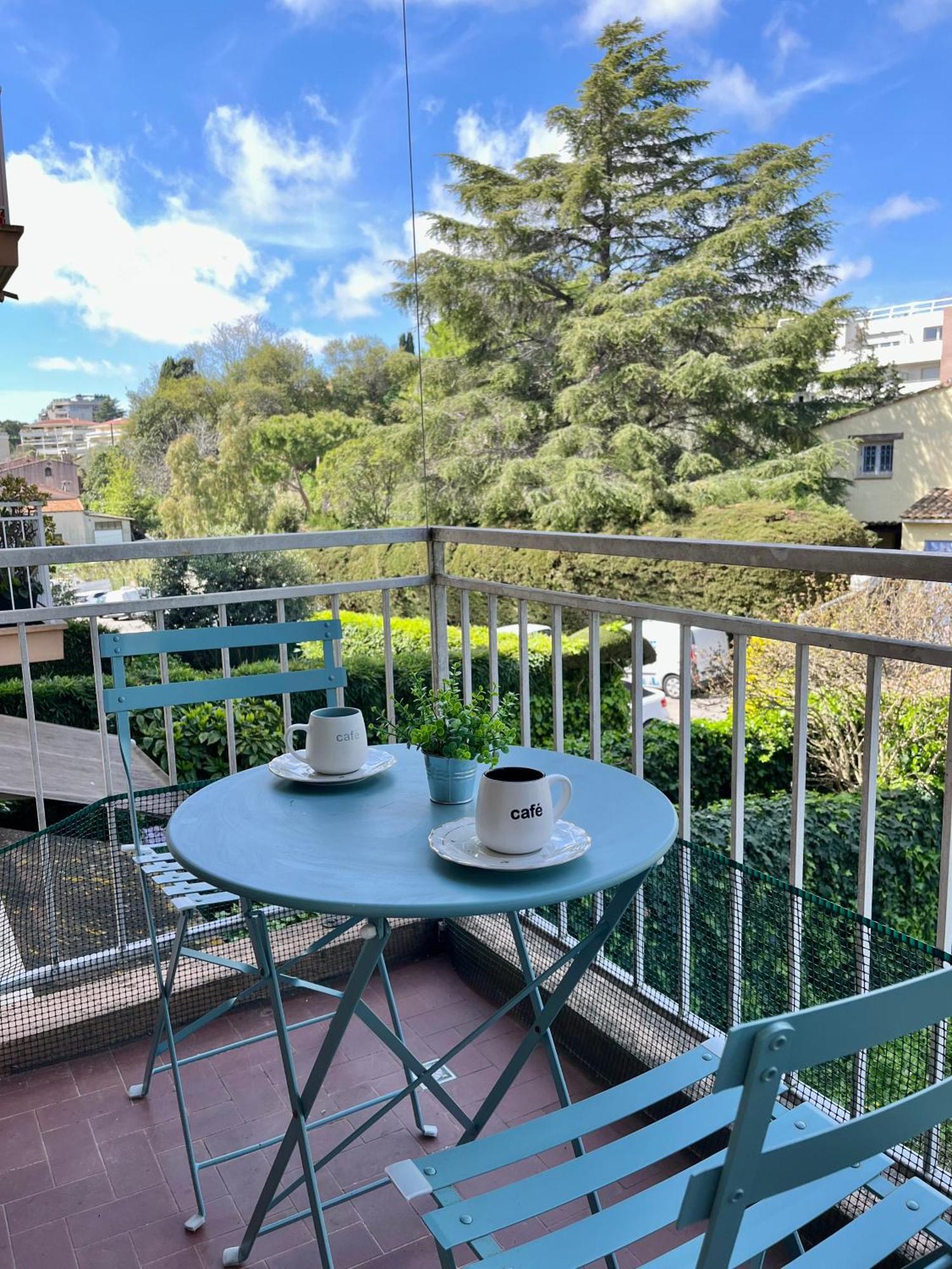 2p 50m2 With Ac & Free Parking & 2 Balconies Antibes